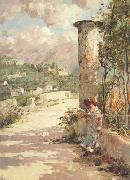 Vincenzo Irolli A Quiet Read (mk21) china oil painting reproduction